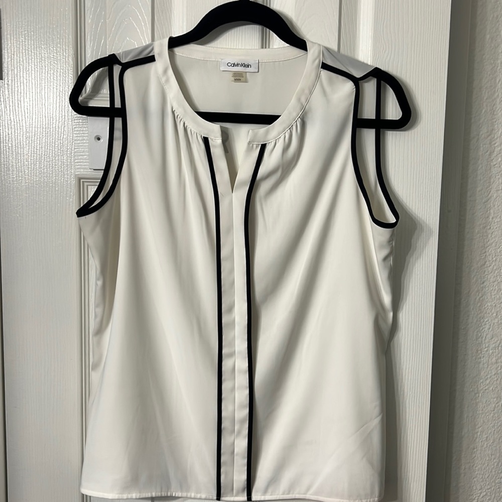 Calvin Klein Blouse, ivory Medium